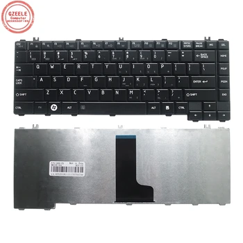 Американская Клавиатура для ноутбука Toshiba L600 L600D L630 C640 L745D L700 L730 L645 C600 L640 Американская клавиатура черная матовая
