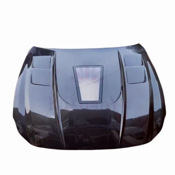 Применимо к 14-17 Maserati Ghibli новый продукт YL style из углеродного волокна прозрачная крышка капота двигателя обвес кузова
